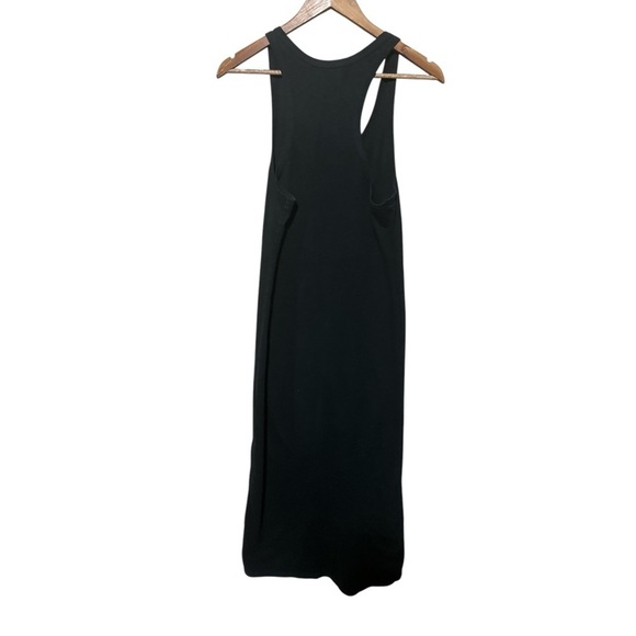 EUC - SPRWMN - Racerback Maxi Dress - Black Size Large - Picture 3 of 5